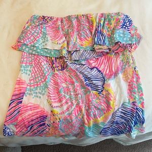 Lilly strapless shirt